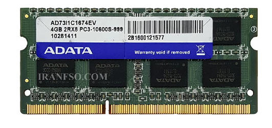 Ram Laptop 4GB DDR3-1333-1066 MHZ 1.5V